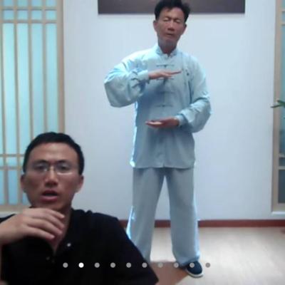 Curso de Meditar Sobre Un dedo de ShaoLin Para La Fuerza Interna. con el gran maestro Que Qiao Sheng. Organizado por el Instituto de Medicina China Barcelona. 2021-5-9.