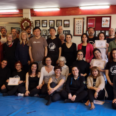 Formación de Nei Yang Gong impartido por Dr. Feng Yijian- Director del Hospital de QiGong Médico de BeiDaiHe, organizado por el Instituto de Medicina China Barcelona, 2019-4-14