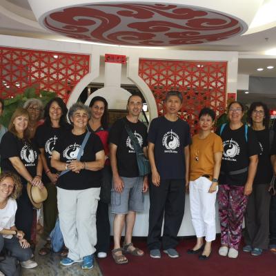 Viaje a Beijing para aprender el Guolin QiGong (QiGong anti Cáncer), una visita al Hospital Internacional de la Universidad de Medicina China de Beijing, agosto de 2018