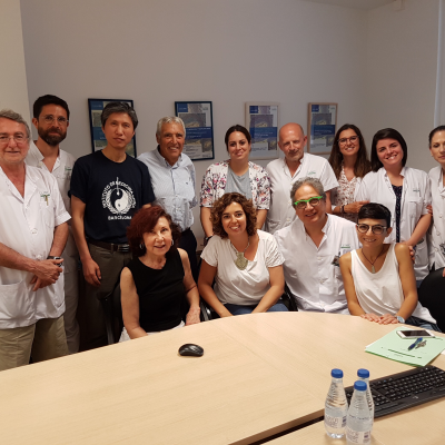 Reunión del Equipo de Medicina China, Hospital Clínic de Barcelona, 26-6-2018.