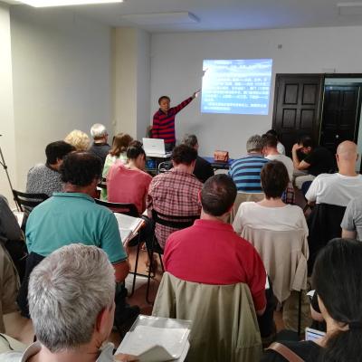 Curso de Acupuntura Superficial con el Dr. Wang Qicai de la Universidad de Medicina China de Nanjing. Instituto de Medicina China Barcelona, 27-05-2018