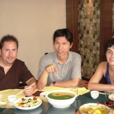 Dietética China en un restaurante de Beijing