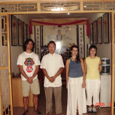 Una charla de automasaje de Tui Na por Dr. Cai Jian, en Festa Merce 2011-9